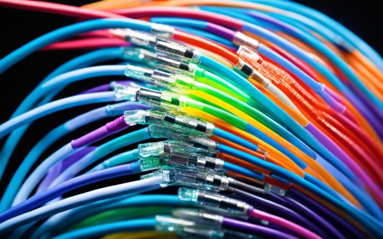 The Backbone of Connectivity: Exploring Glass Fiber Networks
