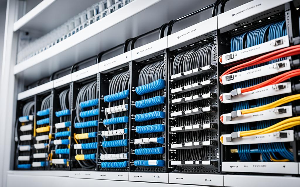 Structured cabling installation
