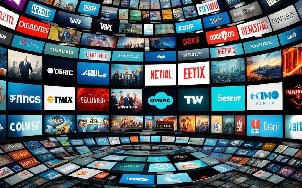 cable TV and streaming services
