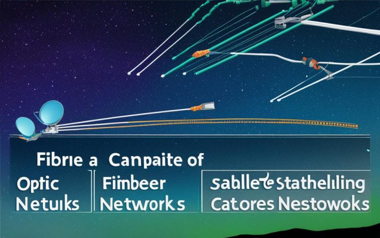 Satellite vs Fiber Optic Networks: A Comparative Analysis