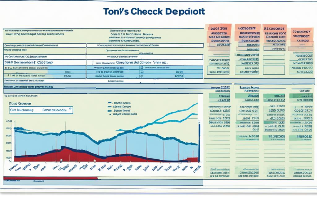 what was the value of the third check tony deposited