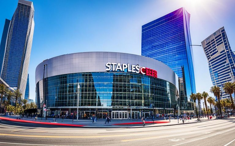 Where is the Staples Center Located?