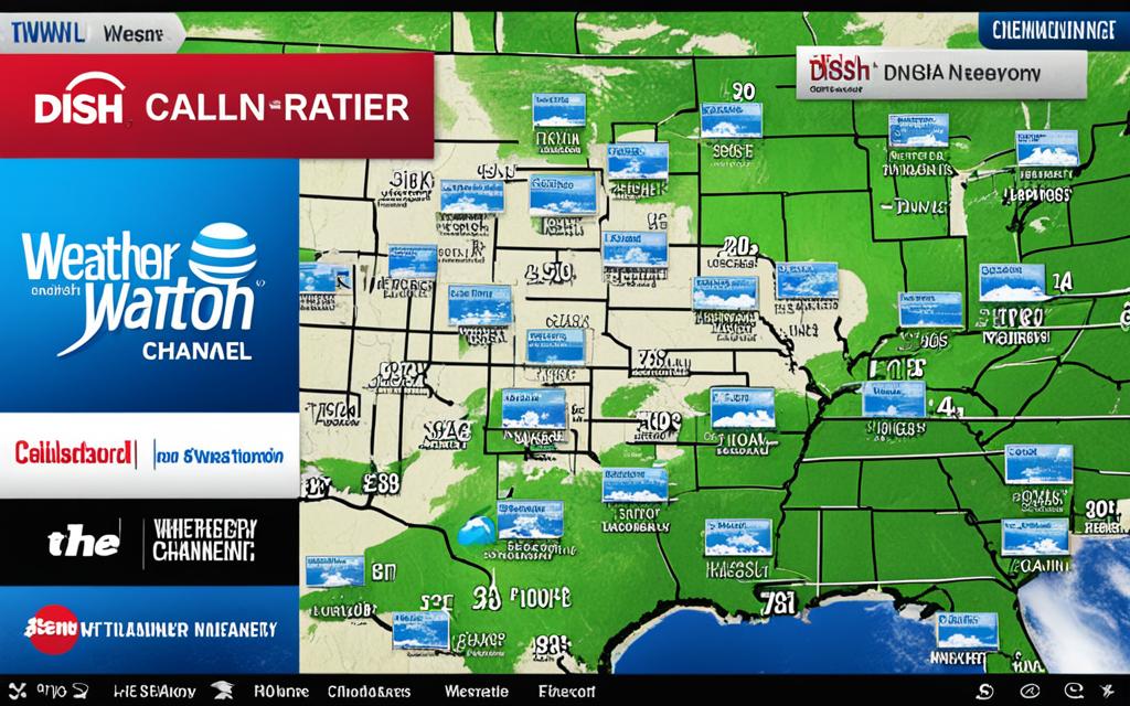 what channel is the weather channel dish network