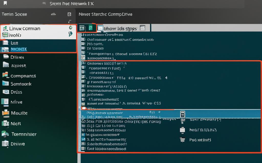 how to mount network drive linux