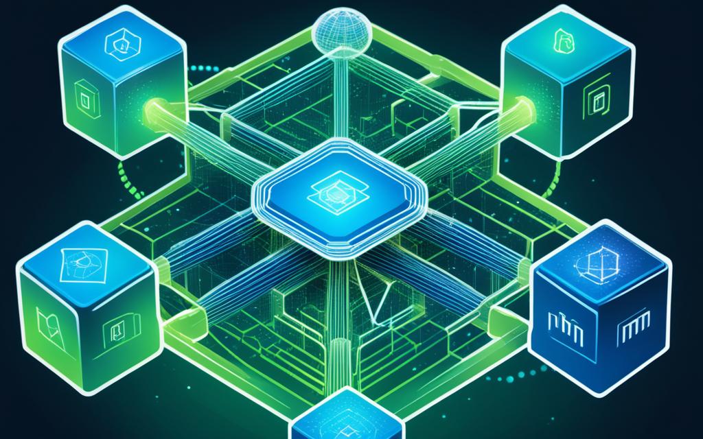 which model describes how data is written to a blockchain