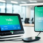 how to connect yealink phone to network