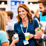 how to network at career fair