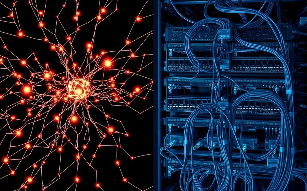 neural networks vs computer networks