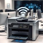 how to connect computer to printer on network