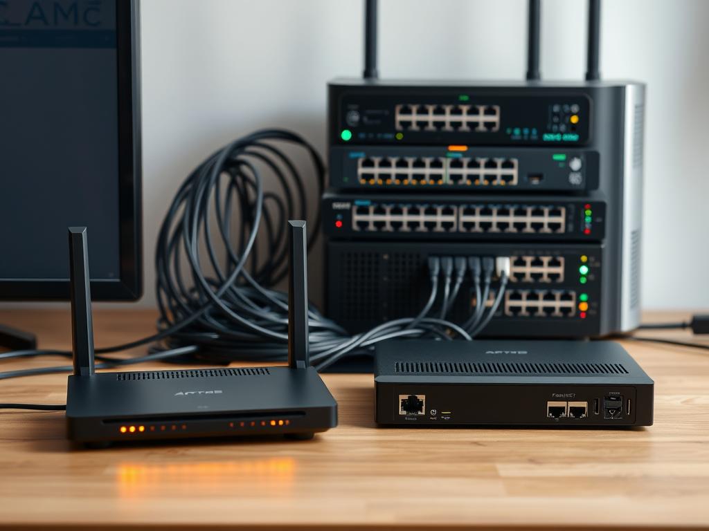 Home Network Hardware Setup