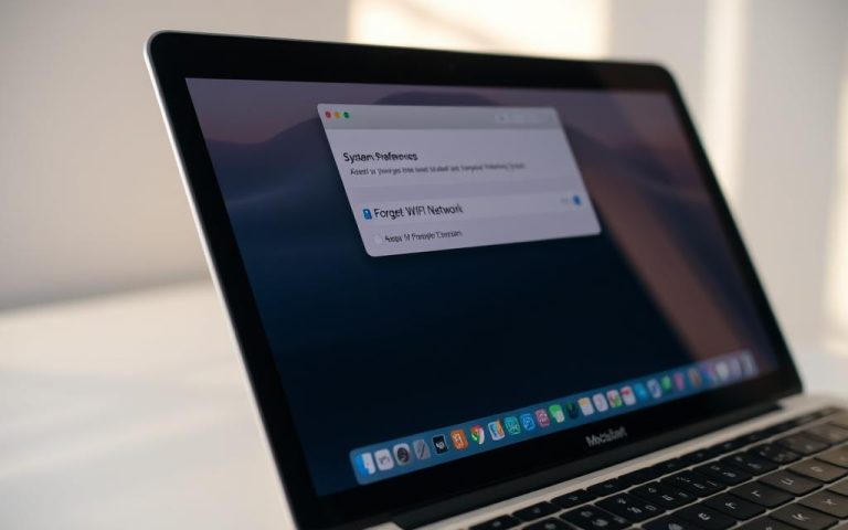 how to forget wifi network on mac