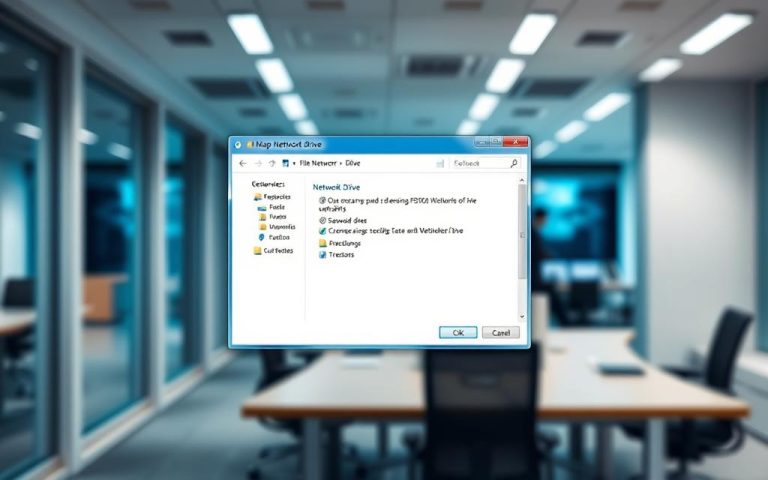 how to map network drive