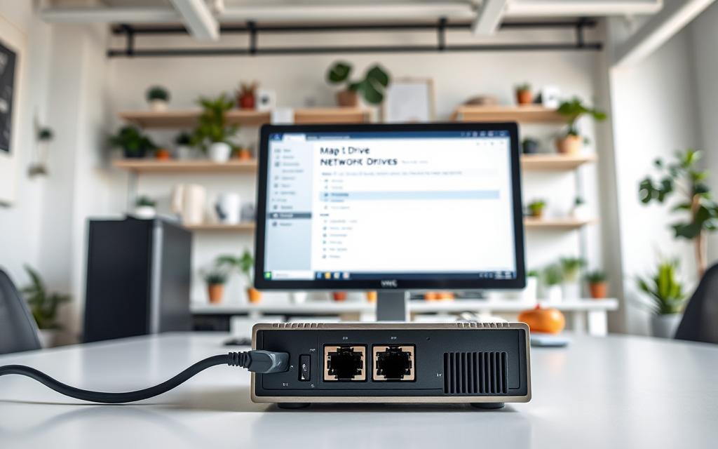 how to mapping a network drive