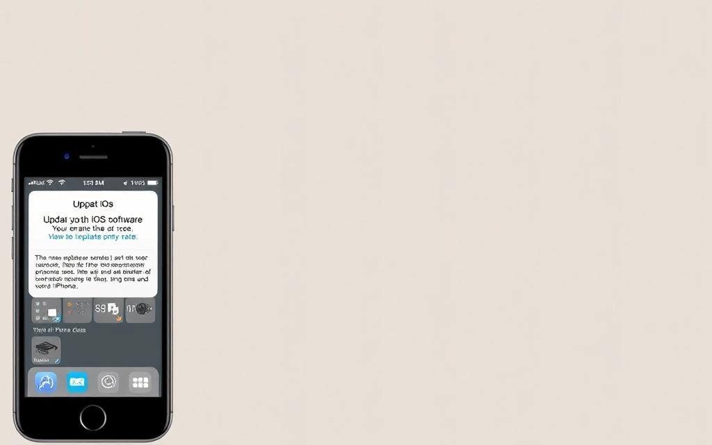 how to update iPhone software