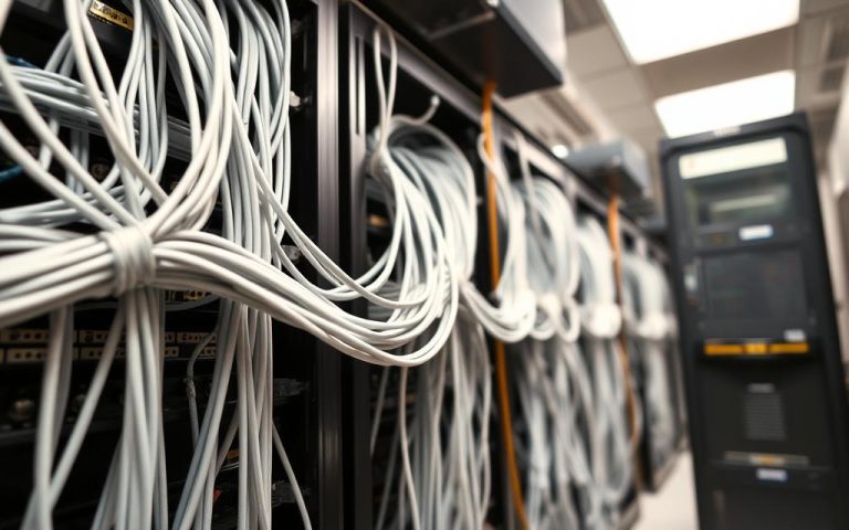 how to wire a server to a network