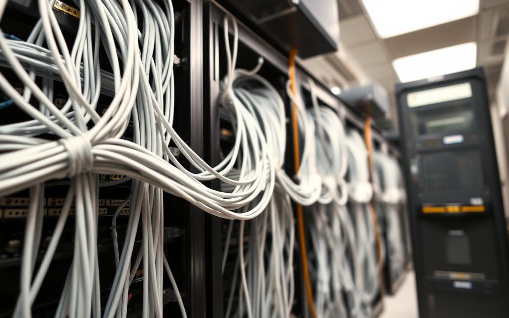 how to wire a server to a network