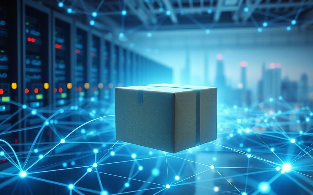 package moving through network