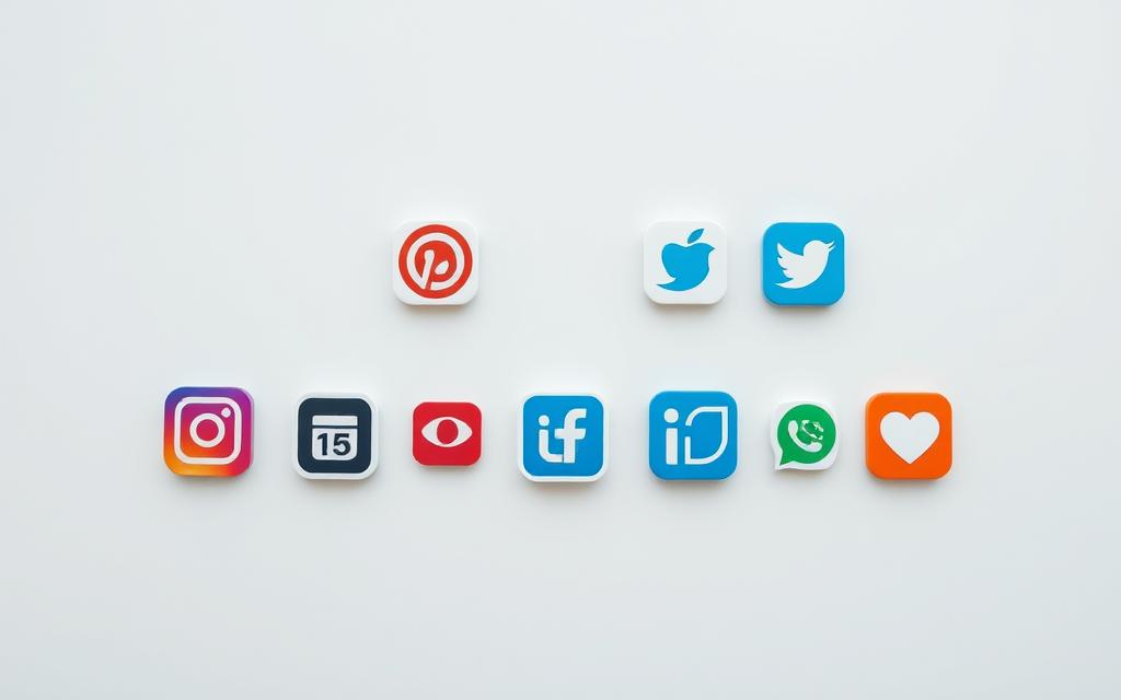 social media accounts