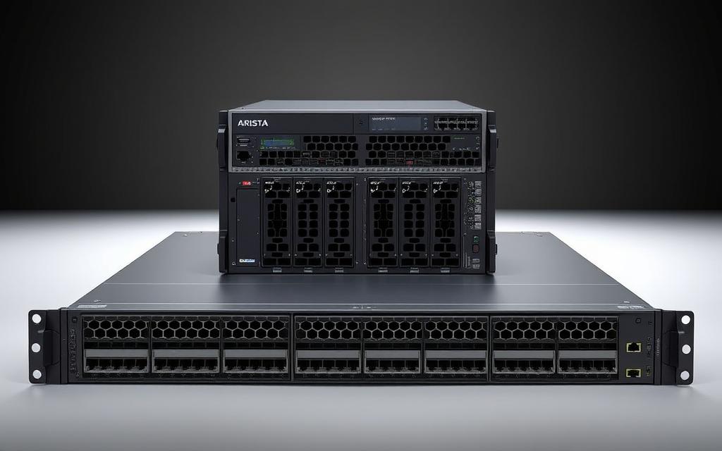 Arista networks switches for transition networks