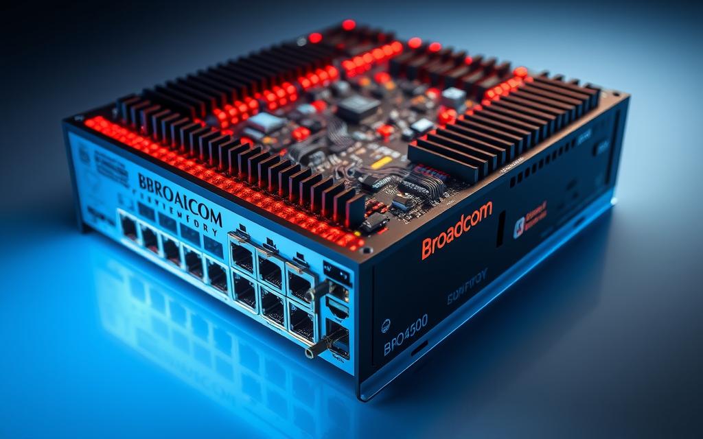 Broadcom switches for transition networks