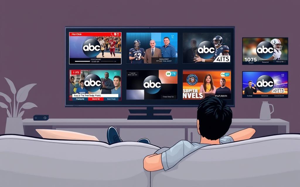 Dish Network ABC features
