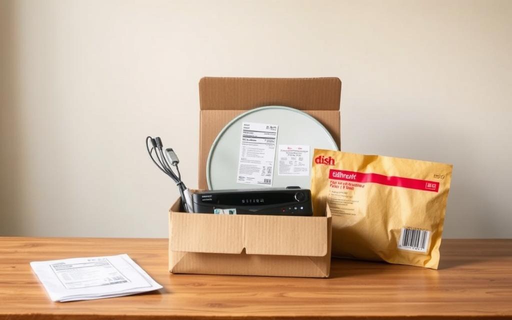 Dish Network equipment return