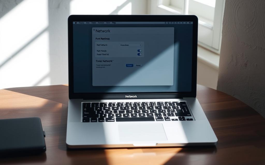 forget network on MacBook