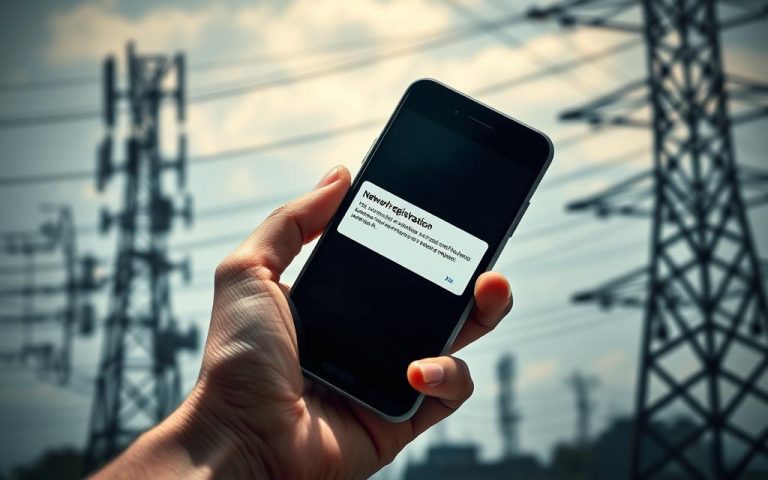 how to register phone on network