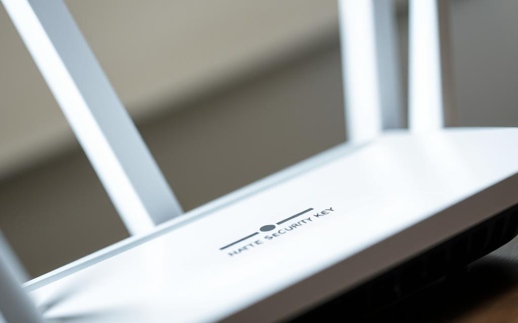network security key on router