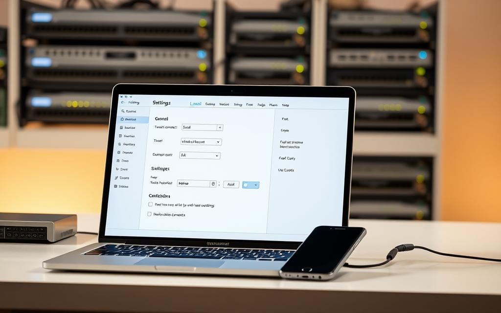 network settings configuration
