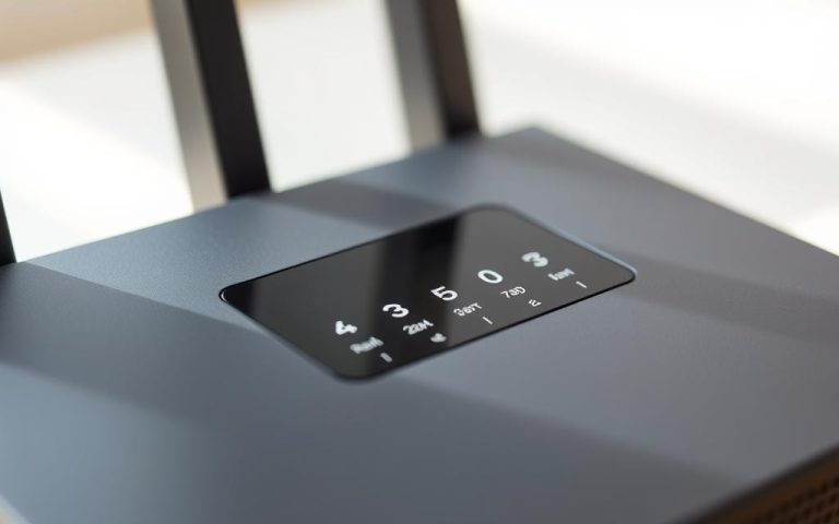 where to find network security key on router